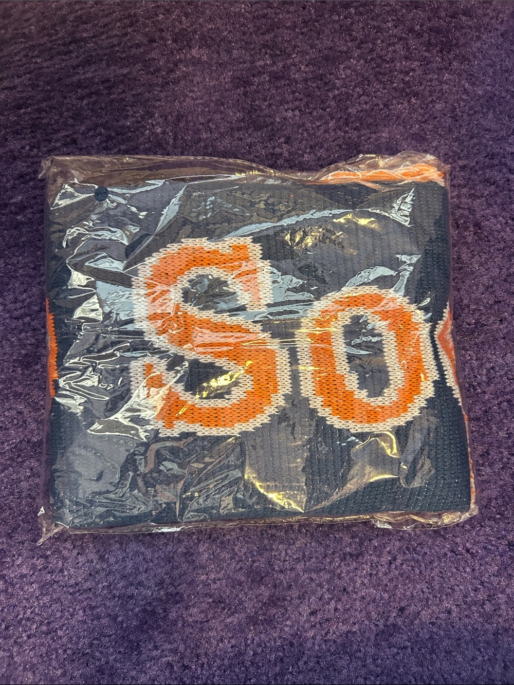 Soccer shots scarf